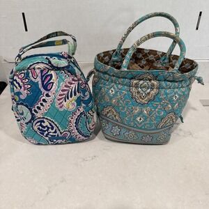 Vera Bradley Handbag PURSE PAISLEY +++  LUNCH BAG  (2) VERA BRADLEY
